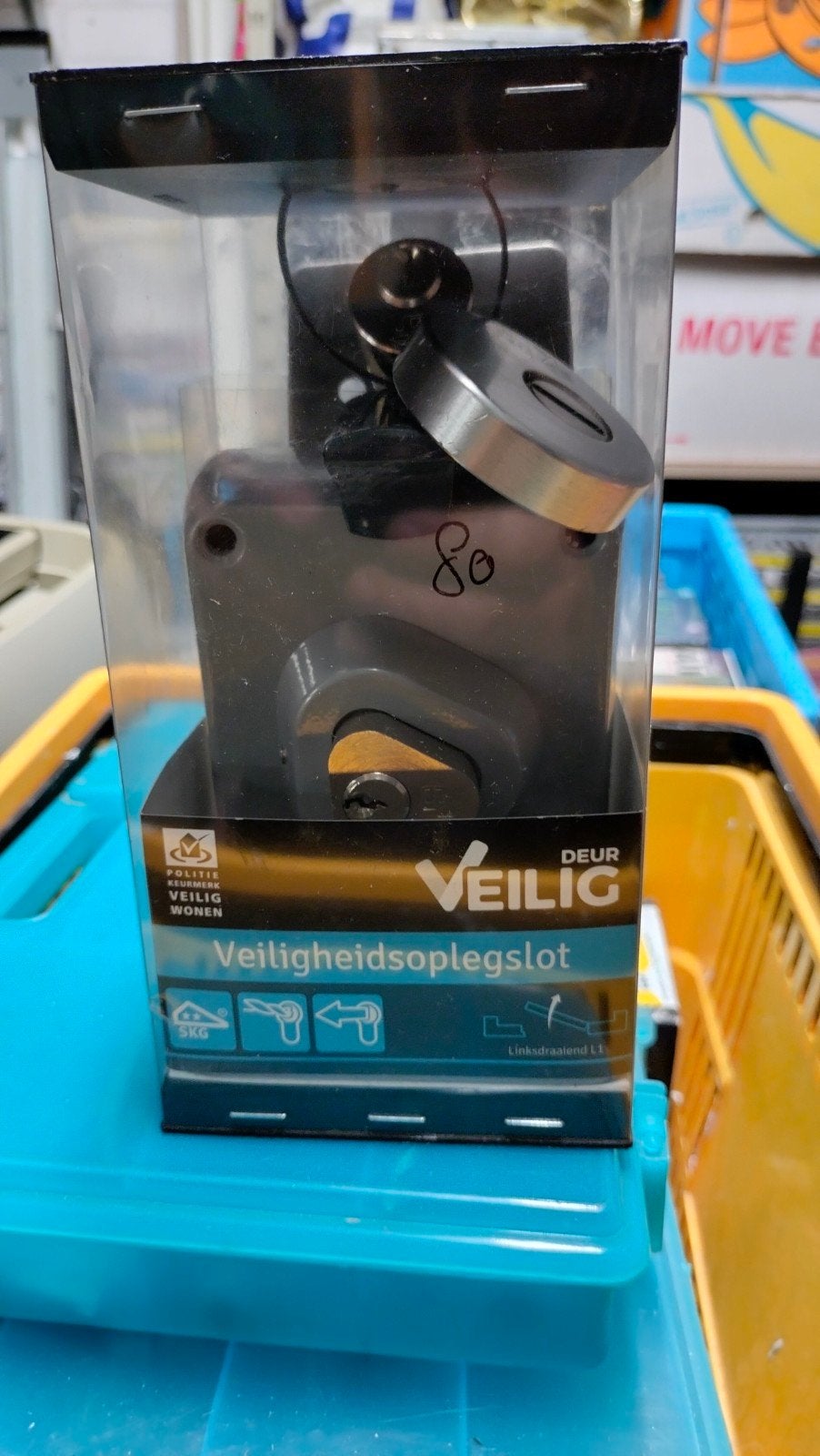 Deur Veiligheid Oplegslot - Nieuw in Verpakking, Ophalen of Verzenden, Nieuw, Overige materialen, Slot