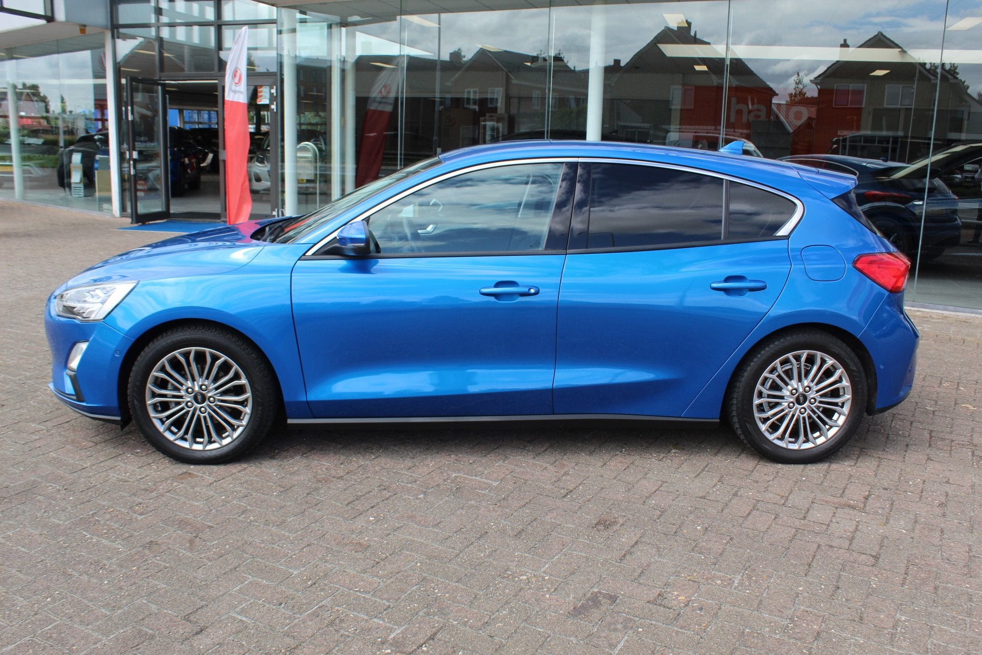Ford Focus 1.0 EcoBoost Titanium Business , 125pk , Slects 6, Auto's, Ford, Euro 6, Blauw, Bedrijf, Handgeschakeld
