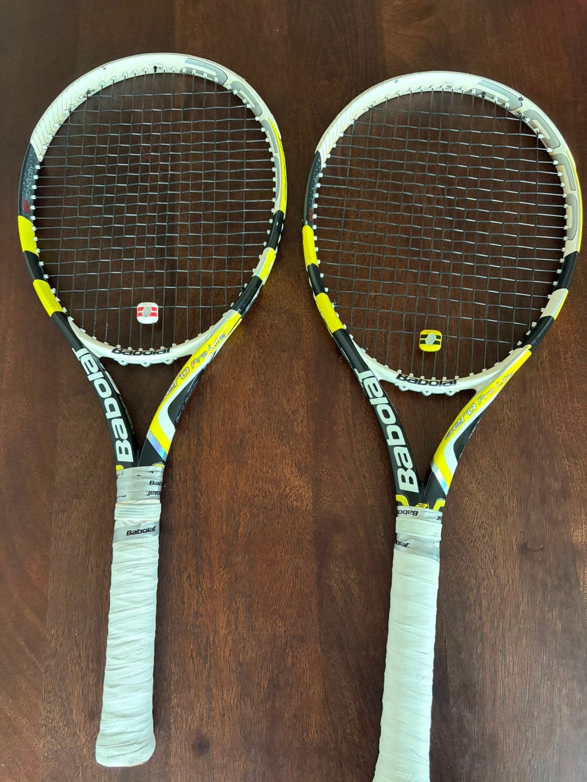 2x Babolat Aero Pro Lite Tennisrackets, Ophalen of Verzenden, Gebruikt, Racket, Babolat