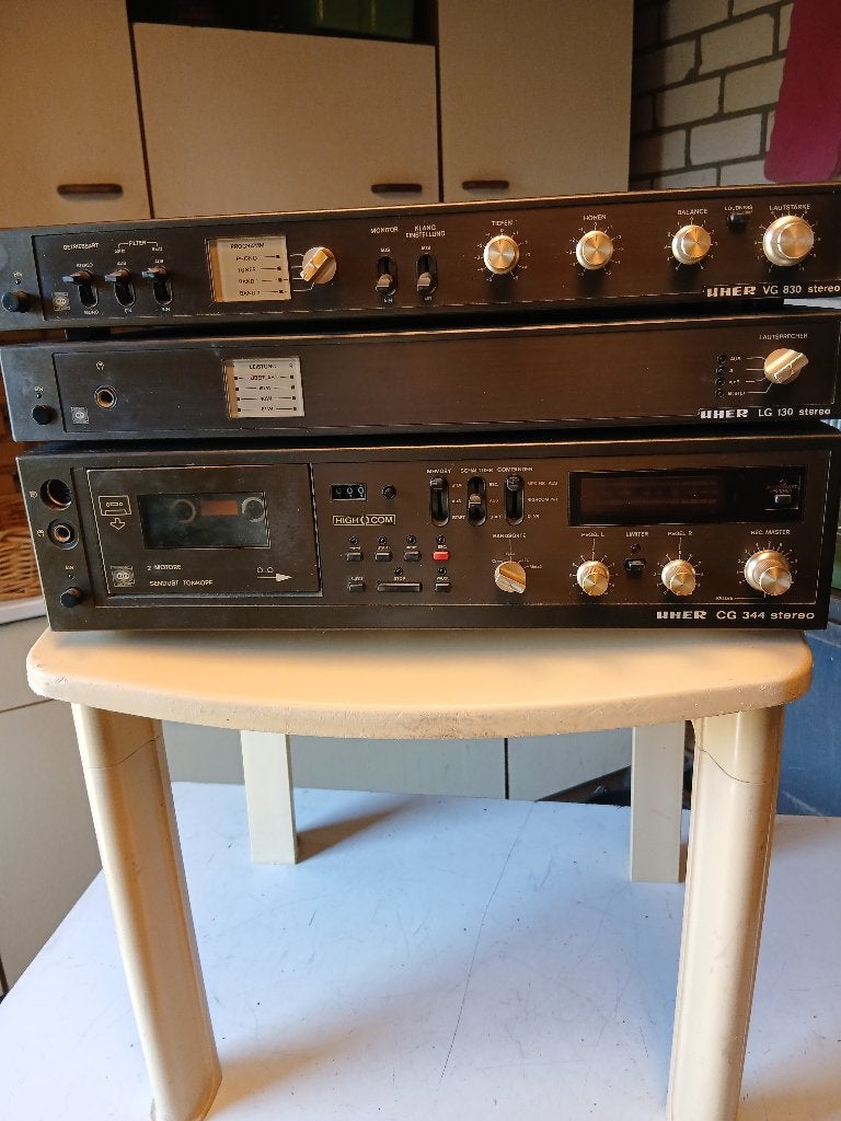UHER Hifi  LG130-  VG 830-CG344, Ophalen of Verzenden, Gebruikt, Overige merken