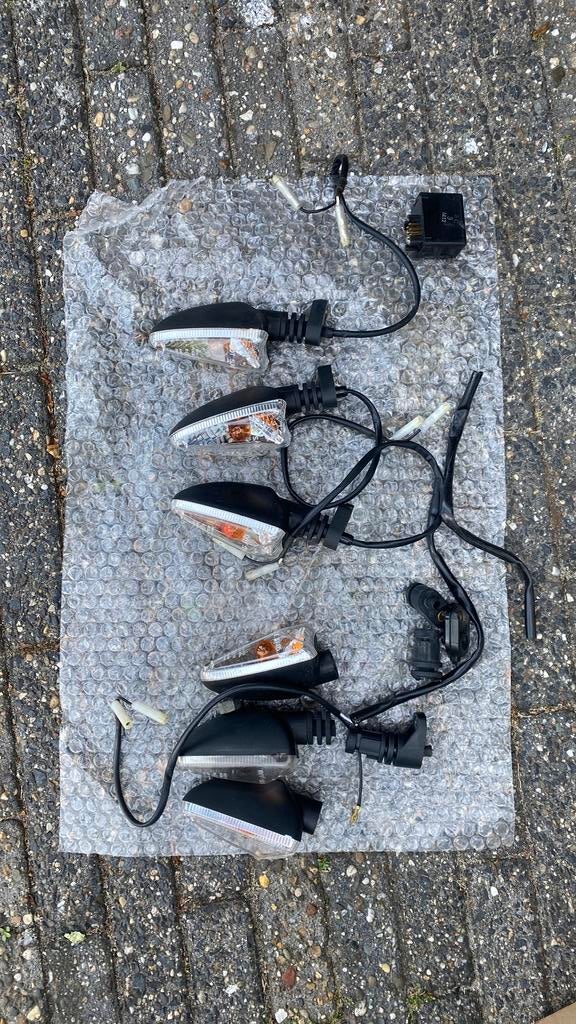 Setje knipperlichten Street Triple, Motoren, Onderdelen | Overige, Ophalen, Gebruikt