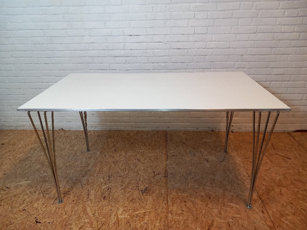 Fritz Hansen, Piet Hein Tafel, Gebruikt, Scandinavisch, 150 tot 200 cm, Rechthoekig