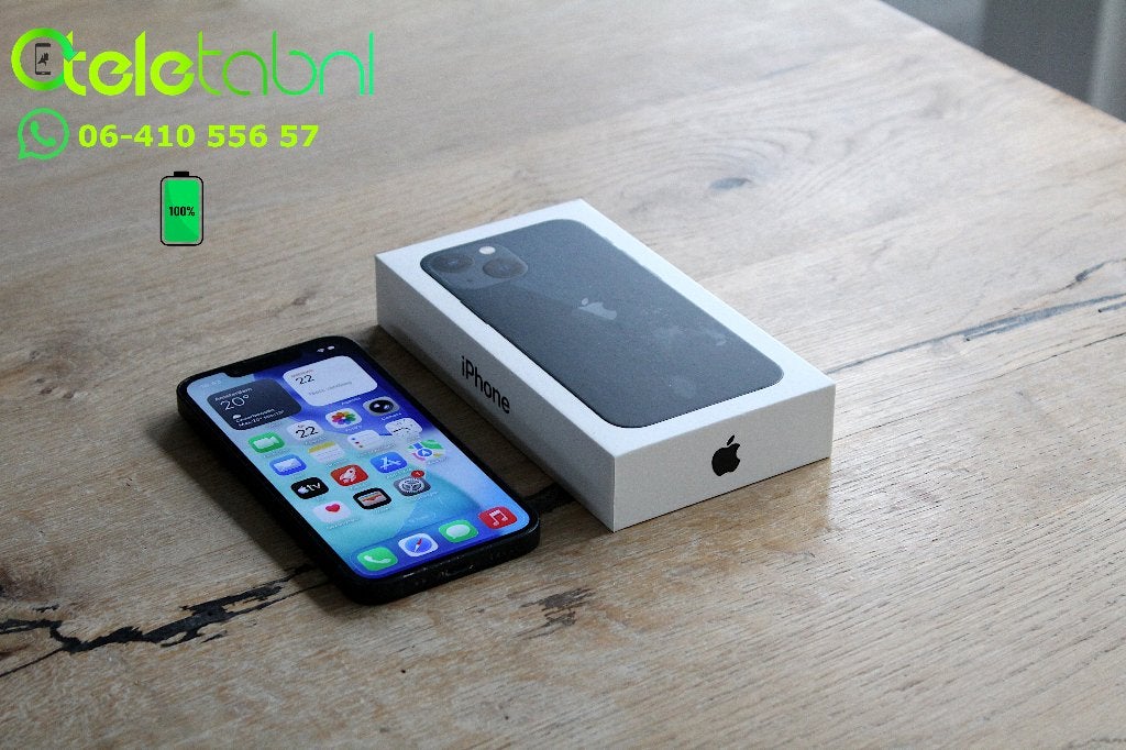Apple iPhone 13 Mini - 128GB - Zwart | Batterij 100%