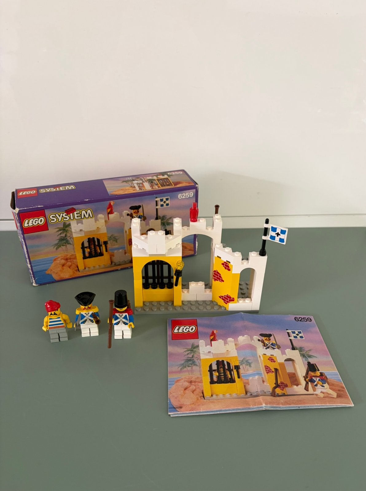 Vintage Lego 6259 broadside’s brig set, Lego, Zo goed als nieuw, Pirates, Ophalen of Verzenden