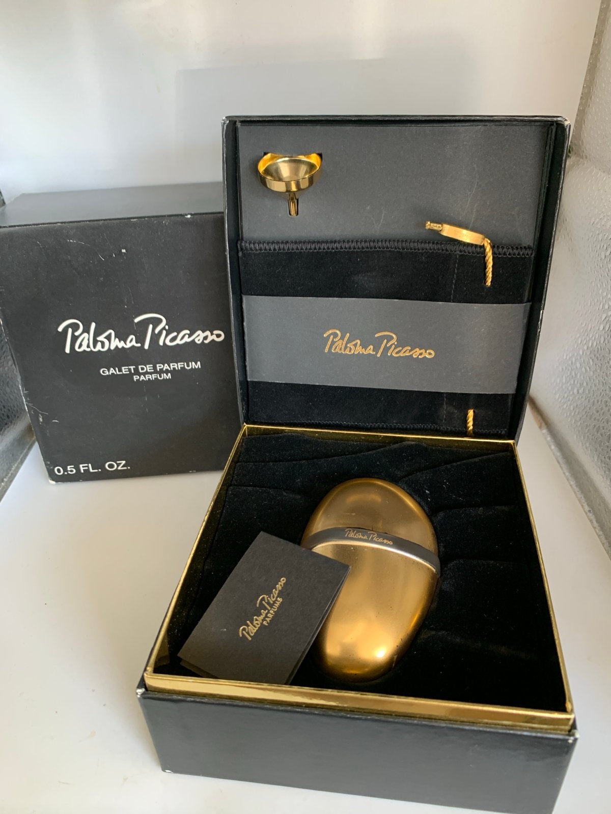 Vintage Paloma Picasso Parfum Spray 0.5 FL. OZ. in Doos, Ophalen of Verzenden, Nieuw