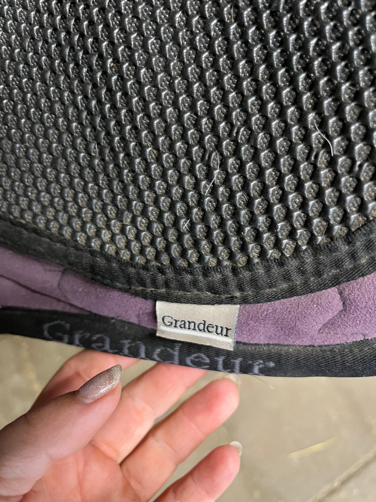 Grandeur custom made boomloos zadel pad!, Ophalen of Verzenden, Zo goed als nieuw