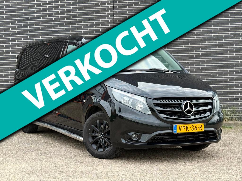 Mercedes-Benz Vito 114 CDI Airco, Cruise, Nieuwe Apk!, Gebruikt, Euro 6, 4 cilinders, Zwart