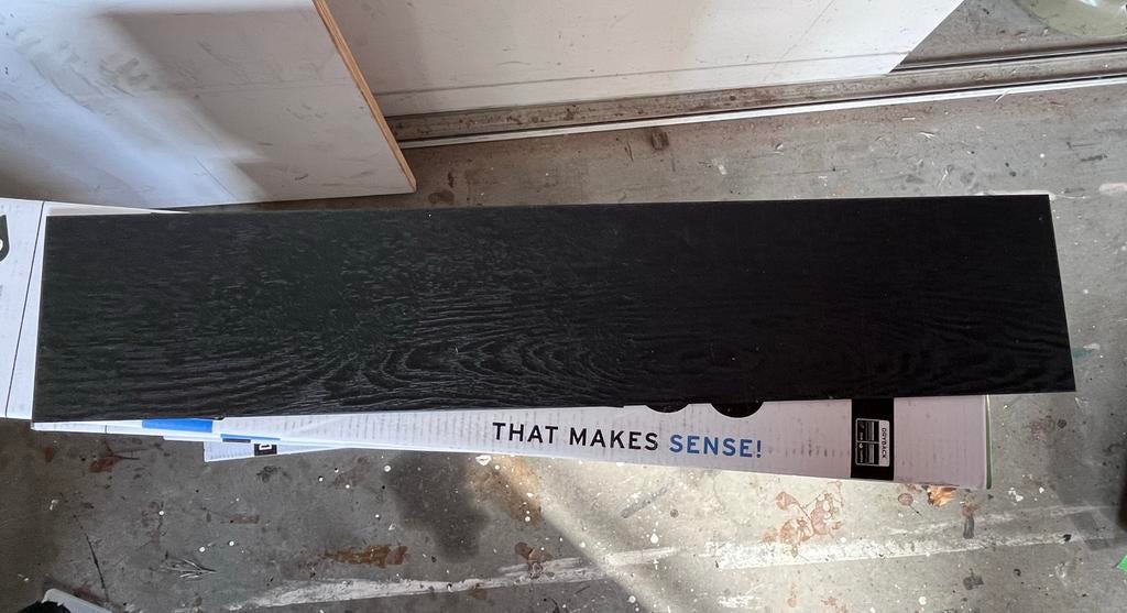Sense Dryback PVC Visgraat Zwart 14m², Ophalen, Kunststof, 50 tot 150 cm, Overige typen