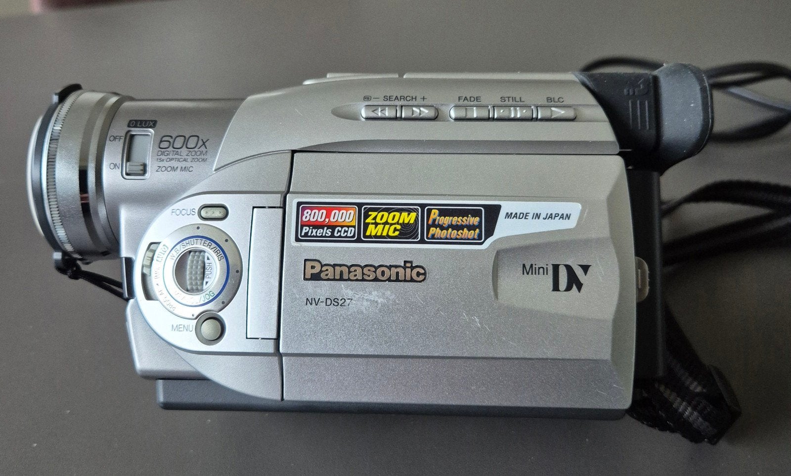 Panasonic NV-DS27 MiniDV videocamera met tas, Audio, Tv en Foto, Ophalen, Mini dv, Gebruikt, Panasonic