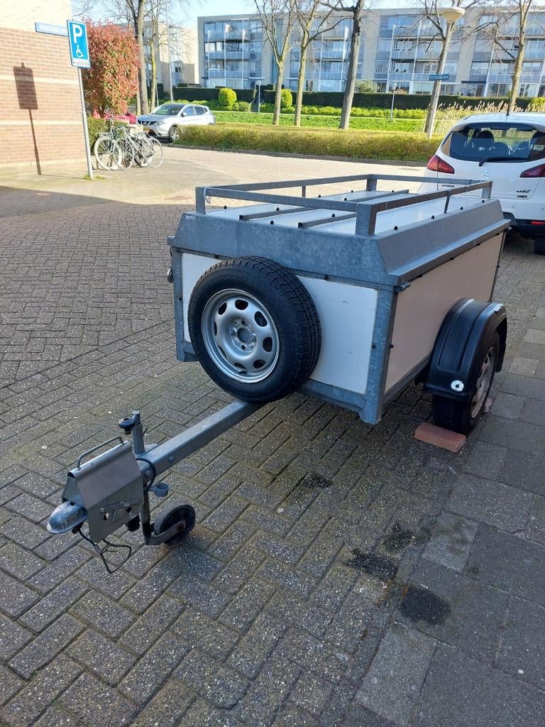 Bagagewagen Aanhanger met Extra's - Ideaal voor Vakantie!, Ophalen, Gebruikt