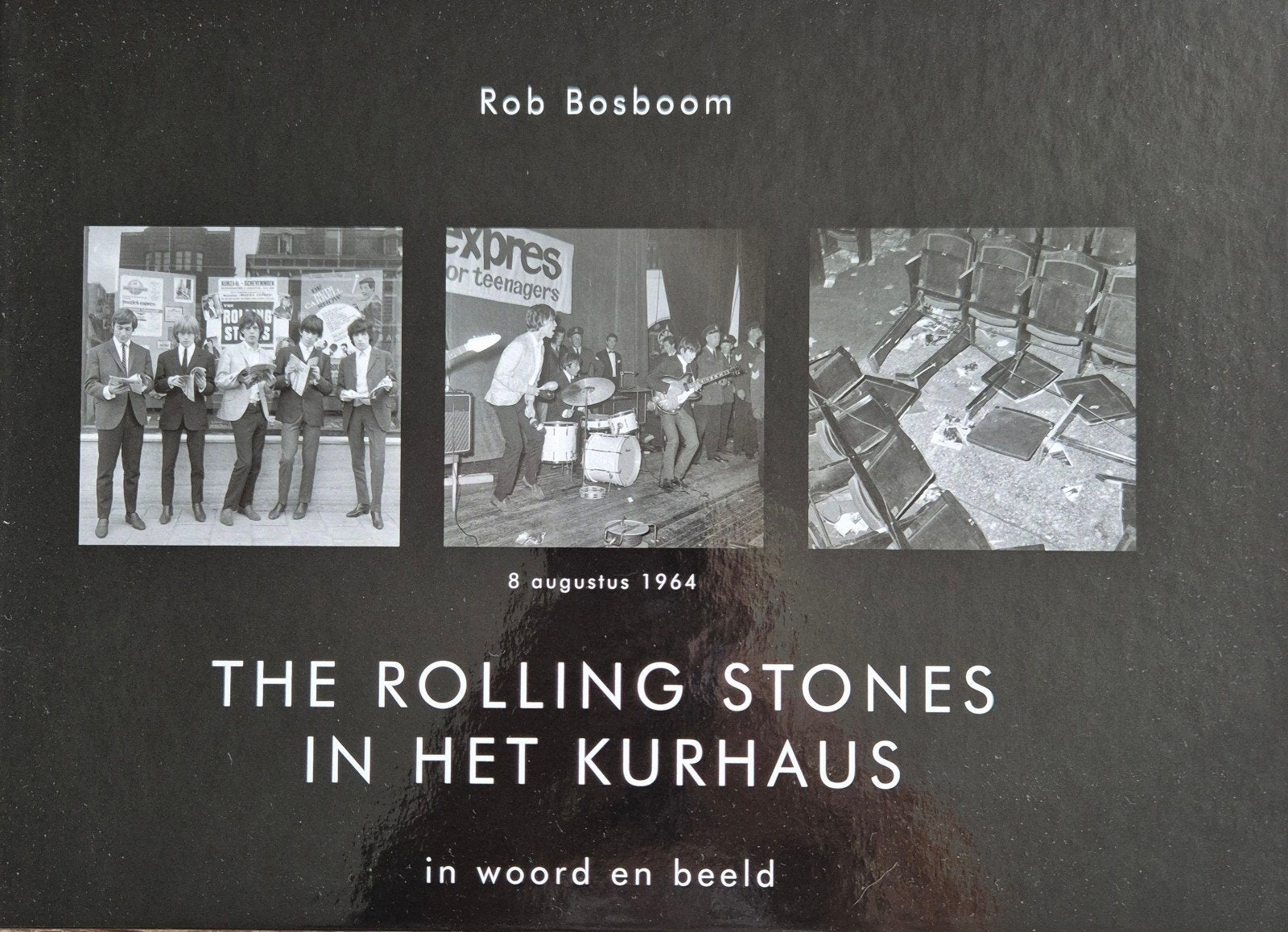 The Rolling Stones in het Kurhaus - Rob Bosboom, Ophalen of Verzenden, Zo goed als nieuw, Artiest, Rob Bosboom
