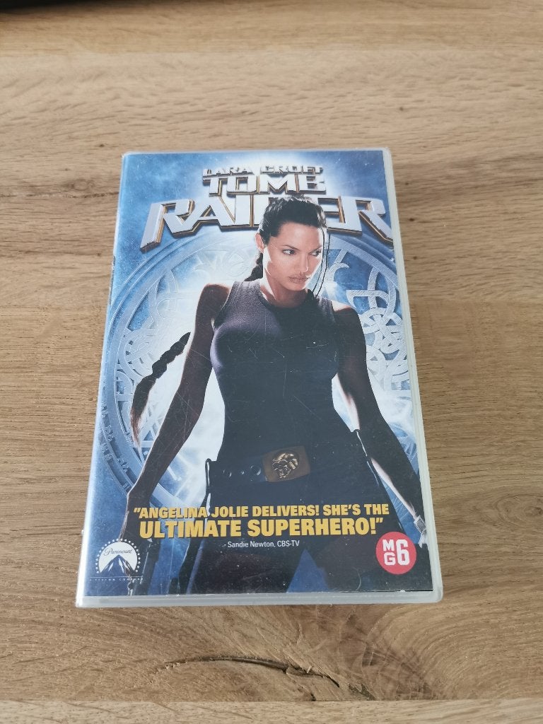 VHS video Lara Croft, Alle leeftijden, Ophalen of Verzenden, Gebruikt, Actie en Avontuur