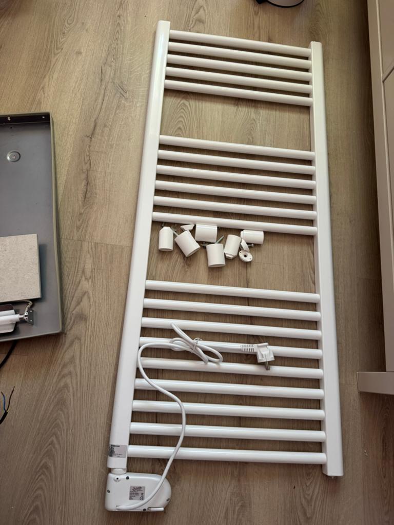 Handdoekdroger cordivari lisa eco design 500x1200, Ophalen of Verzenden, Minder dan 60 cm, Radiator, 80 cm of meer