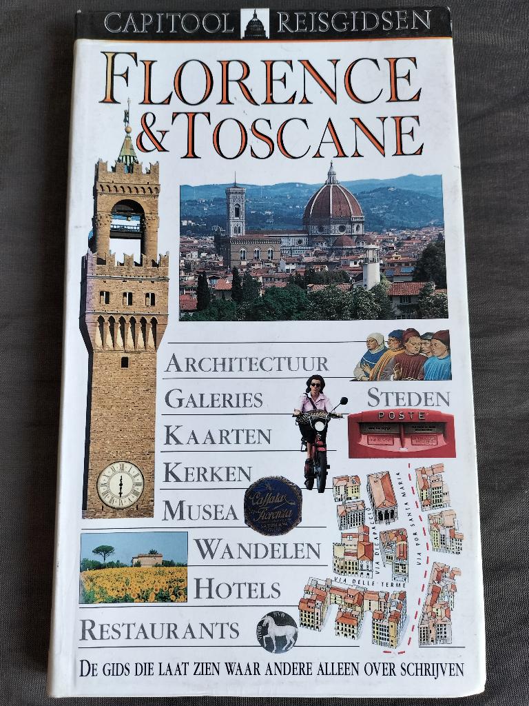 Capitool reisgids - Florence & Toscane, Boeken, Capitool, Europa, Zo goed als nieuw, Reisgids of -boek