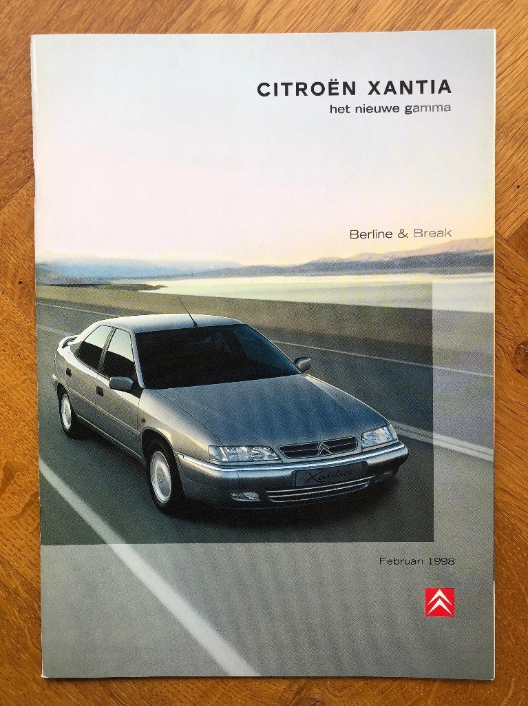 Citroën Xantia folder februari 1998, Verzenden, Nieuw, Citroën, Citroën