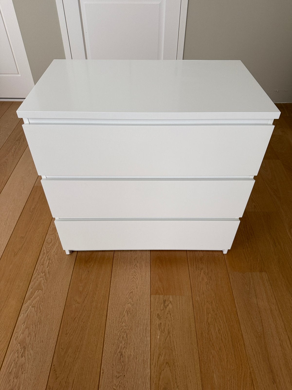 Malm ikea kast wit, Ophalen, Gebruikt, 50 tot 100 cm, 3 of 4 laden