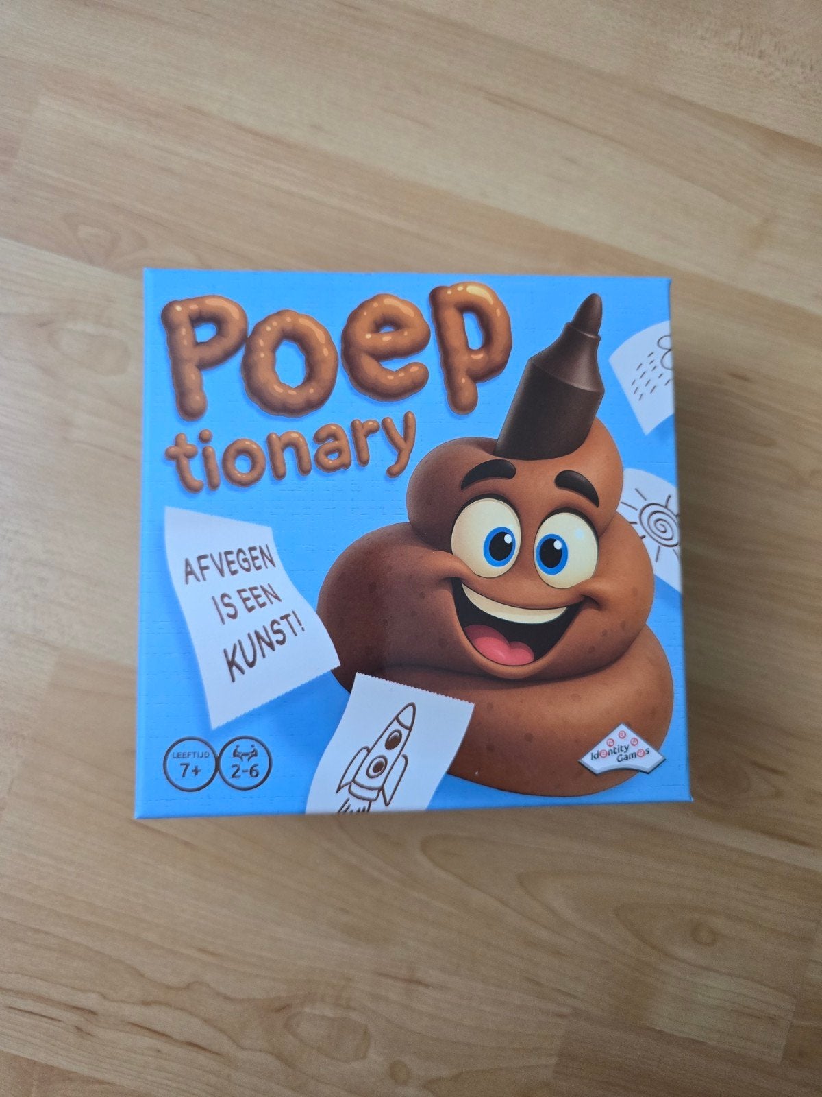 Poeptionary: Het hilarische tekenspel voor het hele gezin!, Hobby en Vrije tijd, Gezelschapsspellen | Bordspellen, Vijf spelers of meer