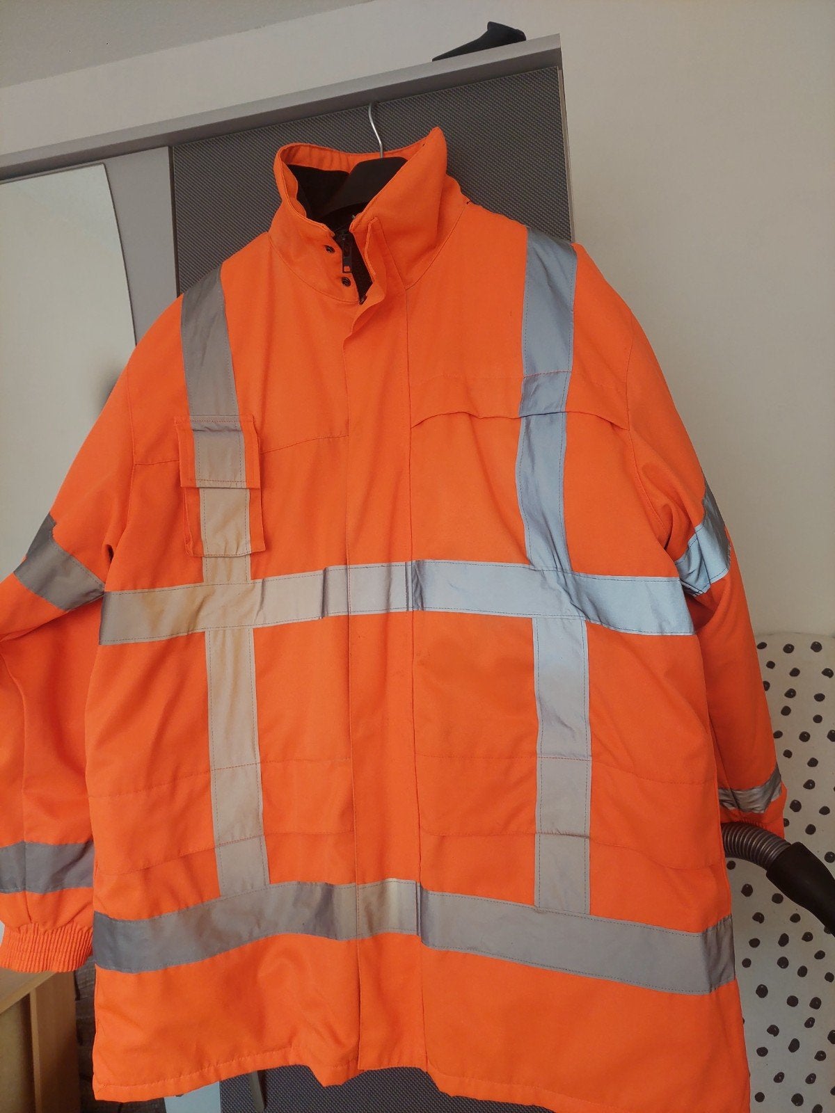 Oranje reflecterende werkjas met uitneembare voering, Ophalen of Verzenden