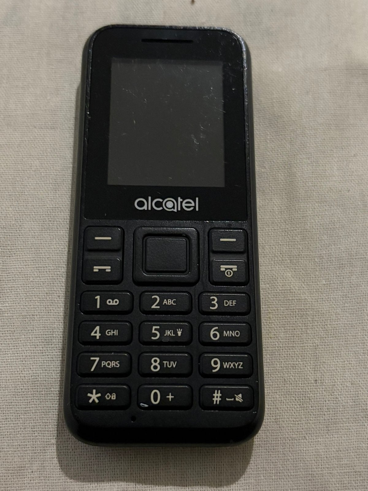 Alcatel telefoon + Dual sim., Telecommunicatie, Zwart, Fysiek toetsenbord, Ophalen of Verzenden, Klassiek of Candybar
