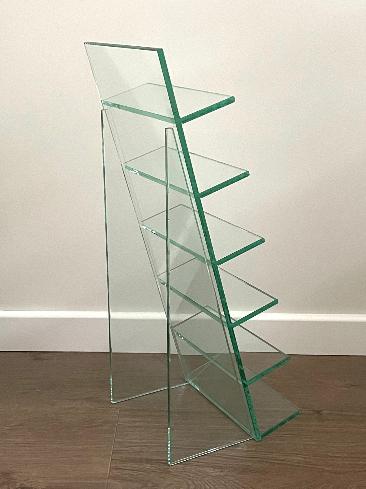 Glazen Display Standaard Winkel Beurs Toonbank Tafelmodel, Ophalen, Met plank(en), Minder dan 50 cm, Minder dan 25 cm