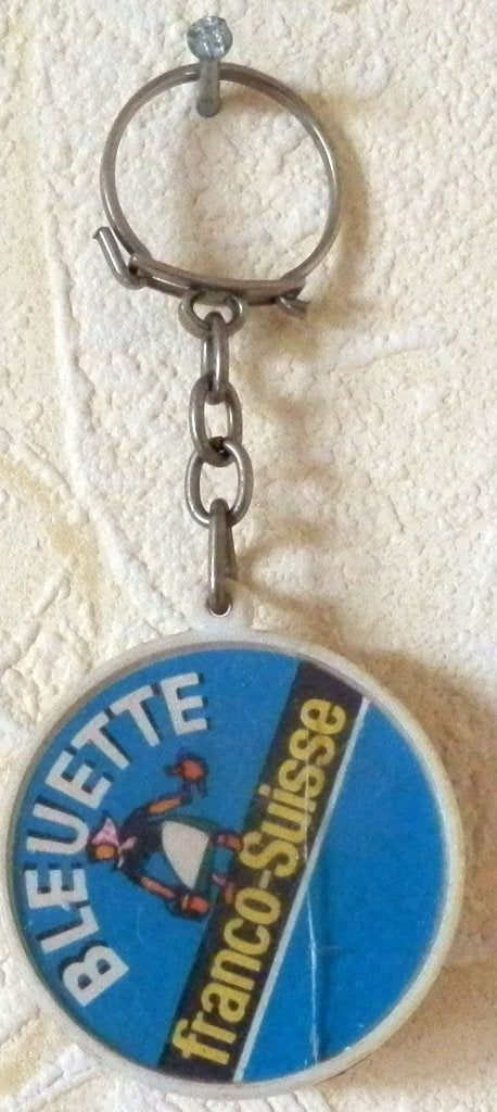 Sleu7 sleutelhanger franco suisse bleuette, Verzamelen, Ophalen of Verzenden, Gebruikt