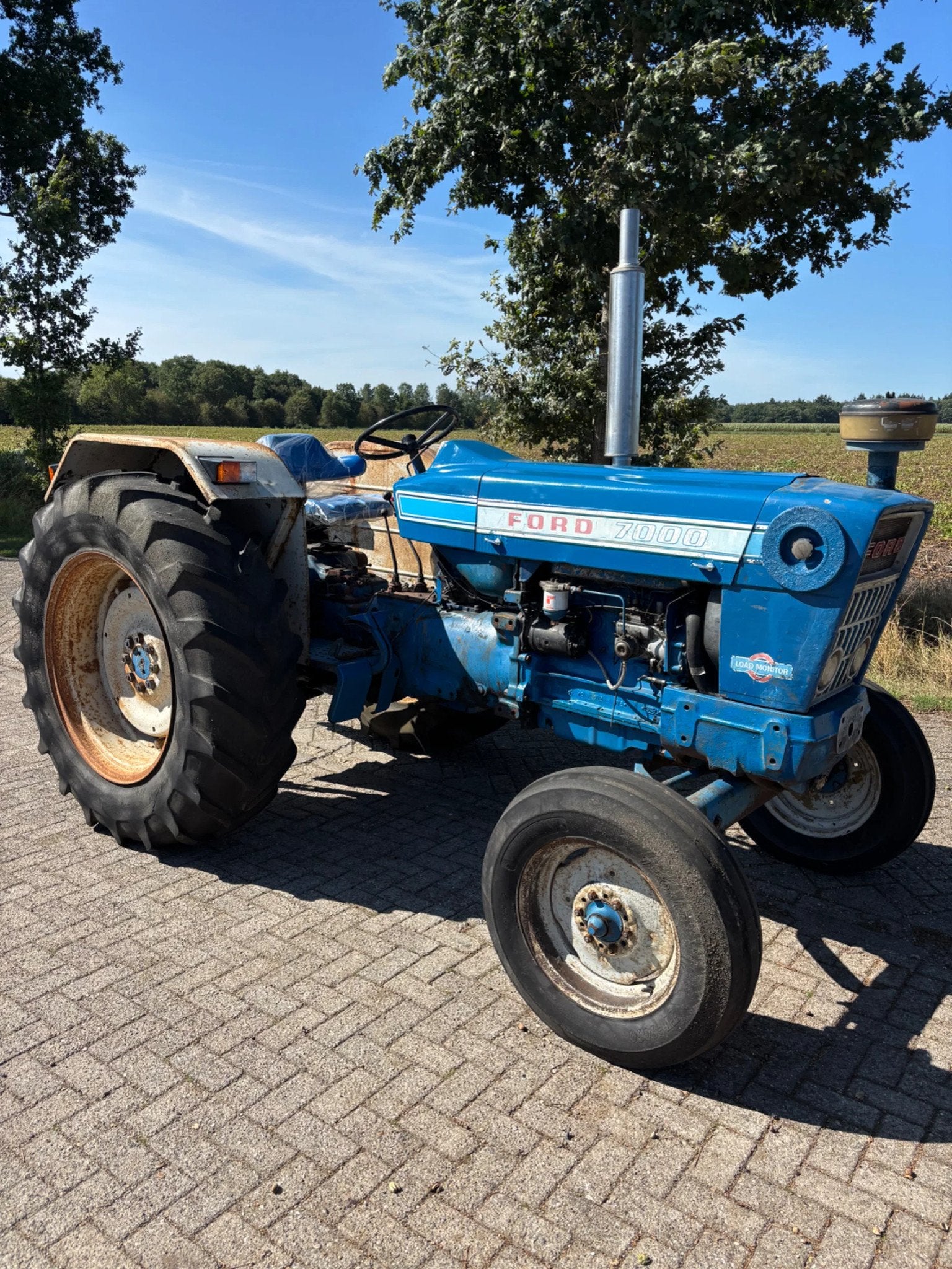 Ford 7000 (bj 1972), Zakelijke goederen, Agrarisch | Tractoren, Gebruikt, 80 tot 120 Pk, Ford, 7500 tot 10000