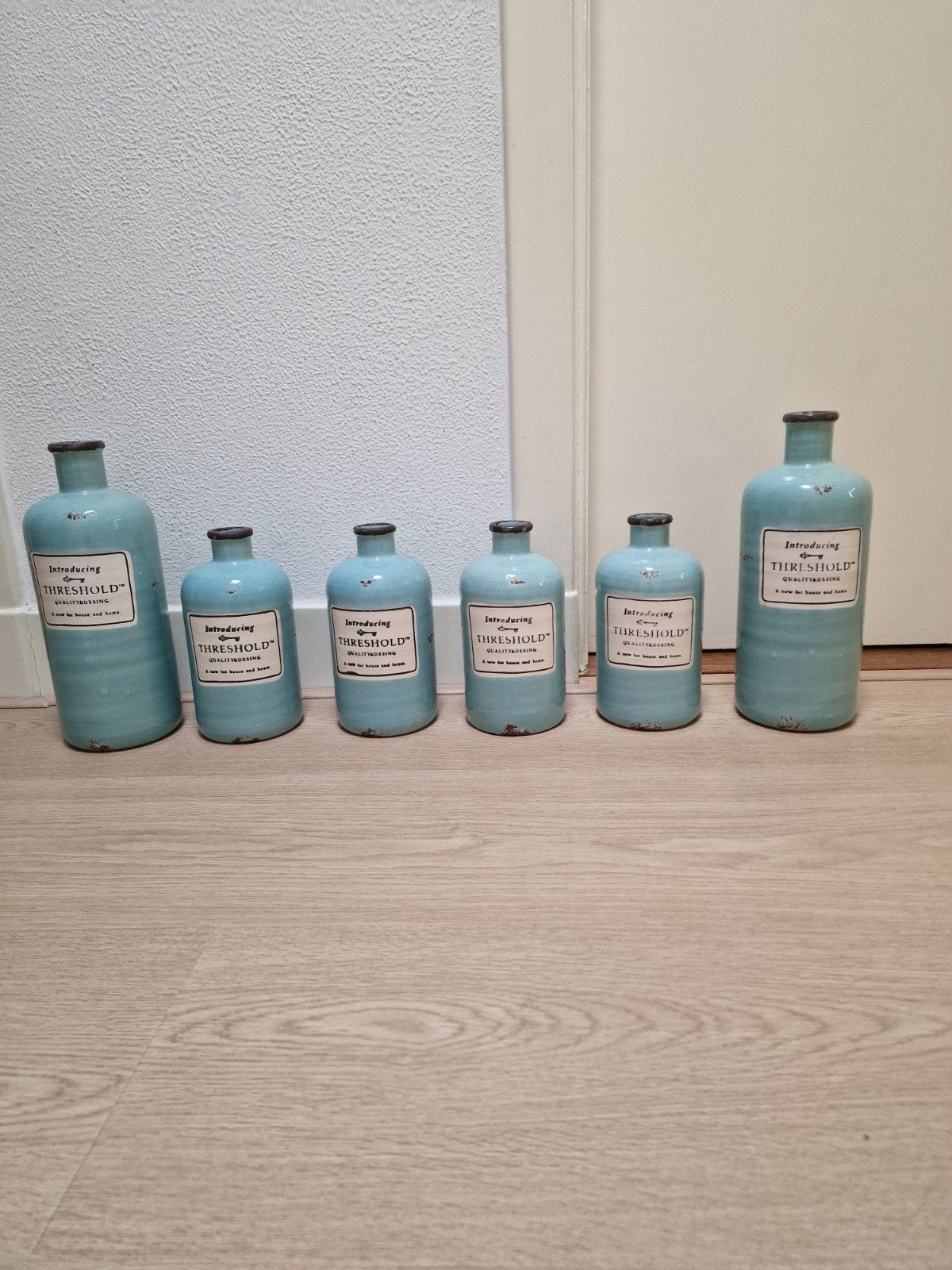 6 Hele mooie flessen of vazen, Ophalen of Verzenden, Zo goed als nieuw