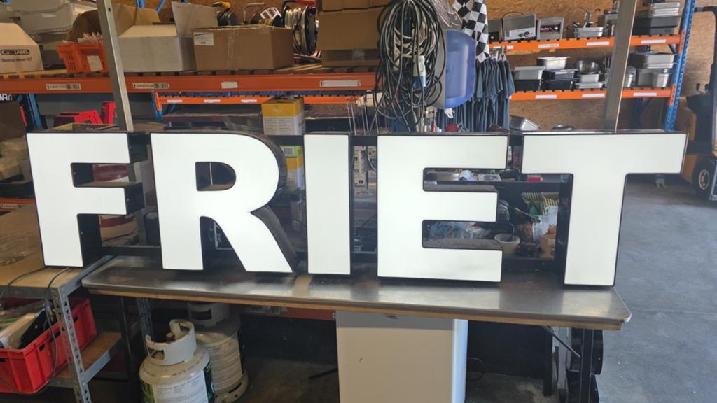 Lichtreclame 'FRIET' - Perfect voor snackbar of frituur, Ophalen of Verzenden