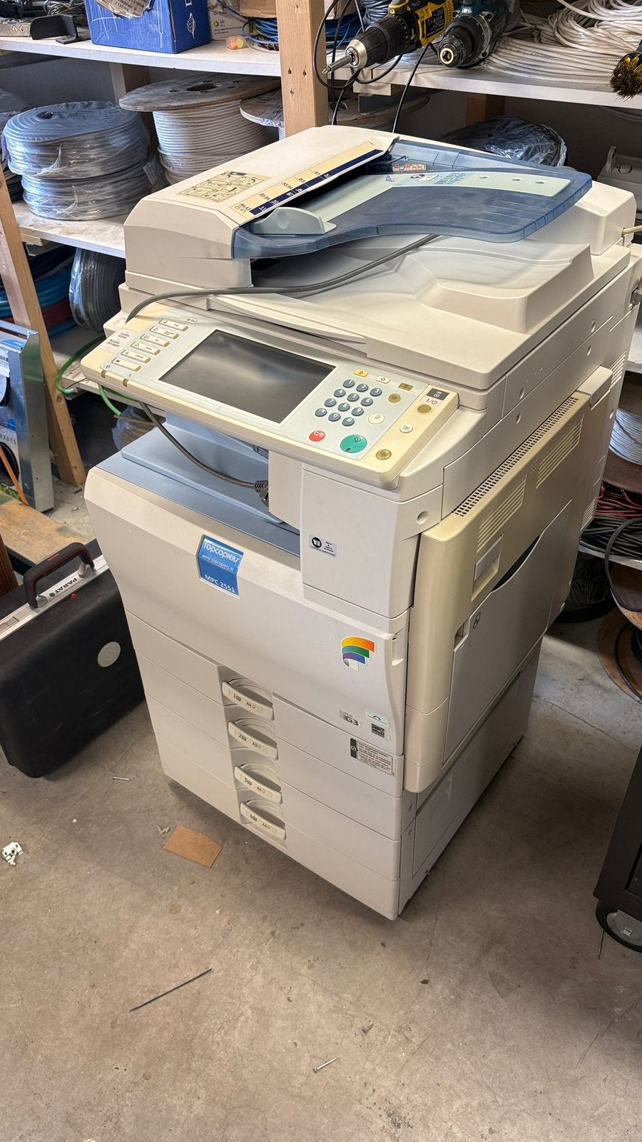 Ricoh Aficio MPC 2551, Computers en Software, Printers, Gebruikt, All-in-one, Laserprinter, Ophalen