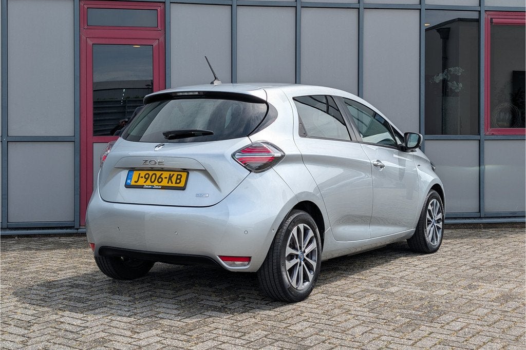 Renault ZOE R135 Edition One 52kWh KOOP ACCU KM Uniek!, 136 pk, Gebruikt, Zwart, Met garantie (alle)