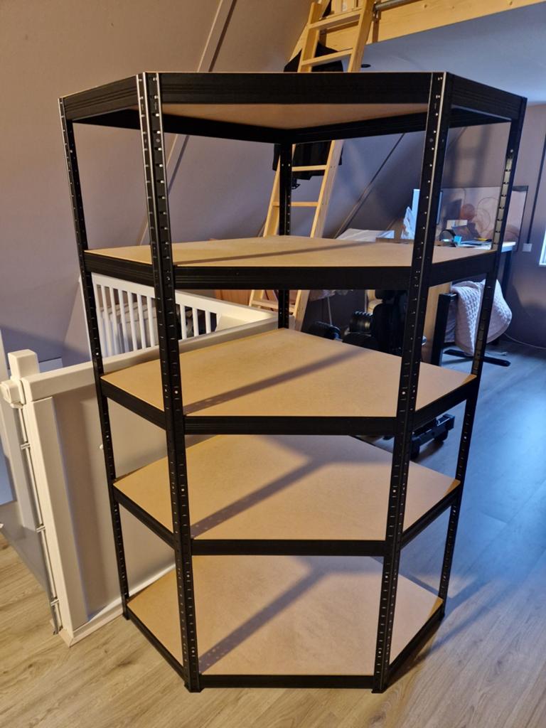 Proregal stellingkast hoek 180 x 90 x 45, Ophalen, Zo goed als nieuw