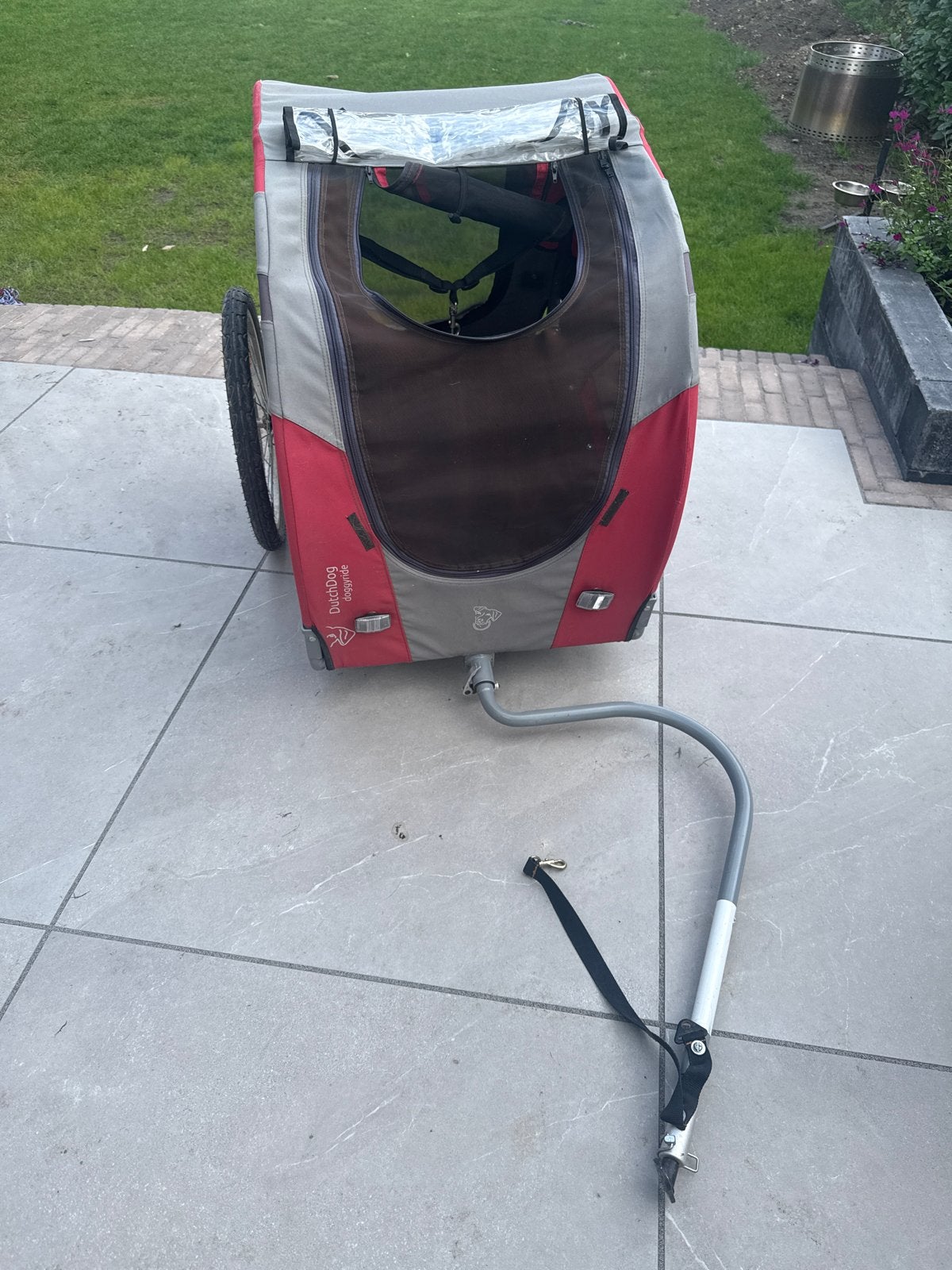 Hondenfietskar DutchDog Doggyride, Ophalen, Opvouwbaar, 20 tot 40 kg, Zo goed als nieuw