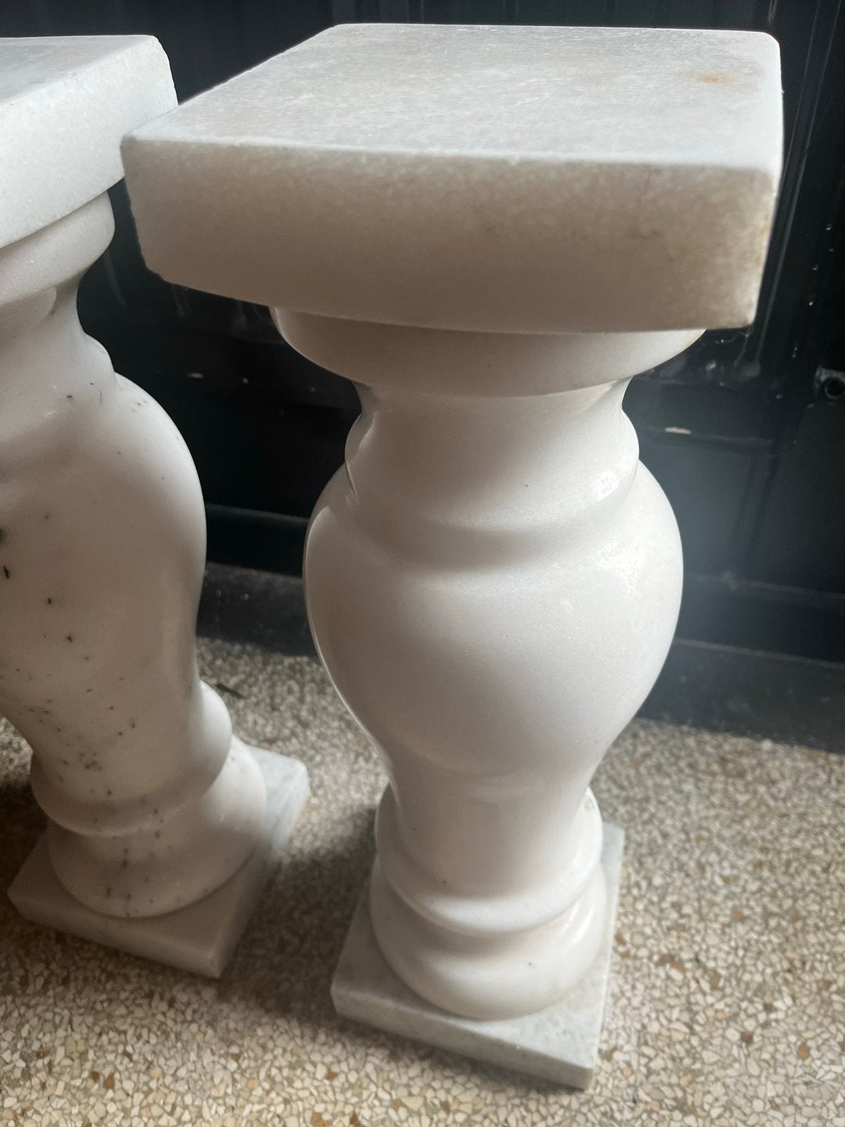 Een paar marmeren balusters, Ophalen of Verzenden, Europa