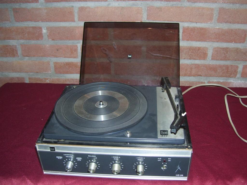 PLATENSPELER DUAL, Automatisch, Ophalen of Verzenden, Zo goed als nieuw, Platenspeler
