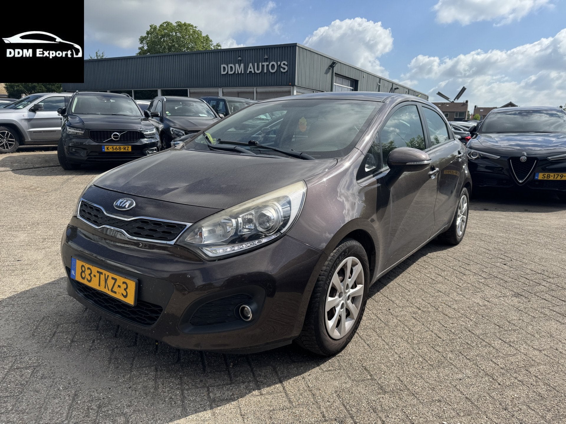 Kia Rio 1.2 CVVT Super Pack (bj 2012), Euro 5, 4 cilinders, Bruin, Origineel Nederlands