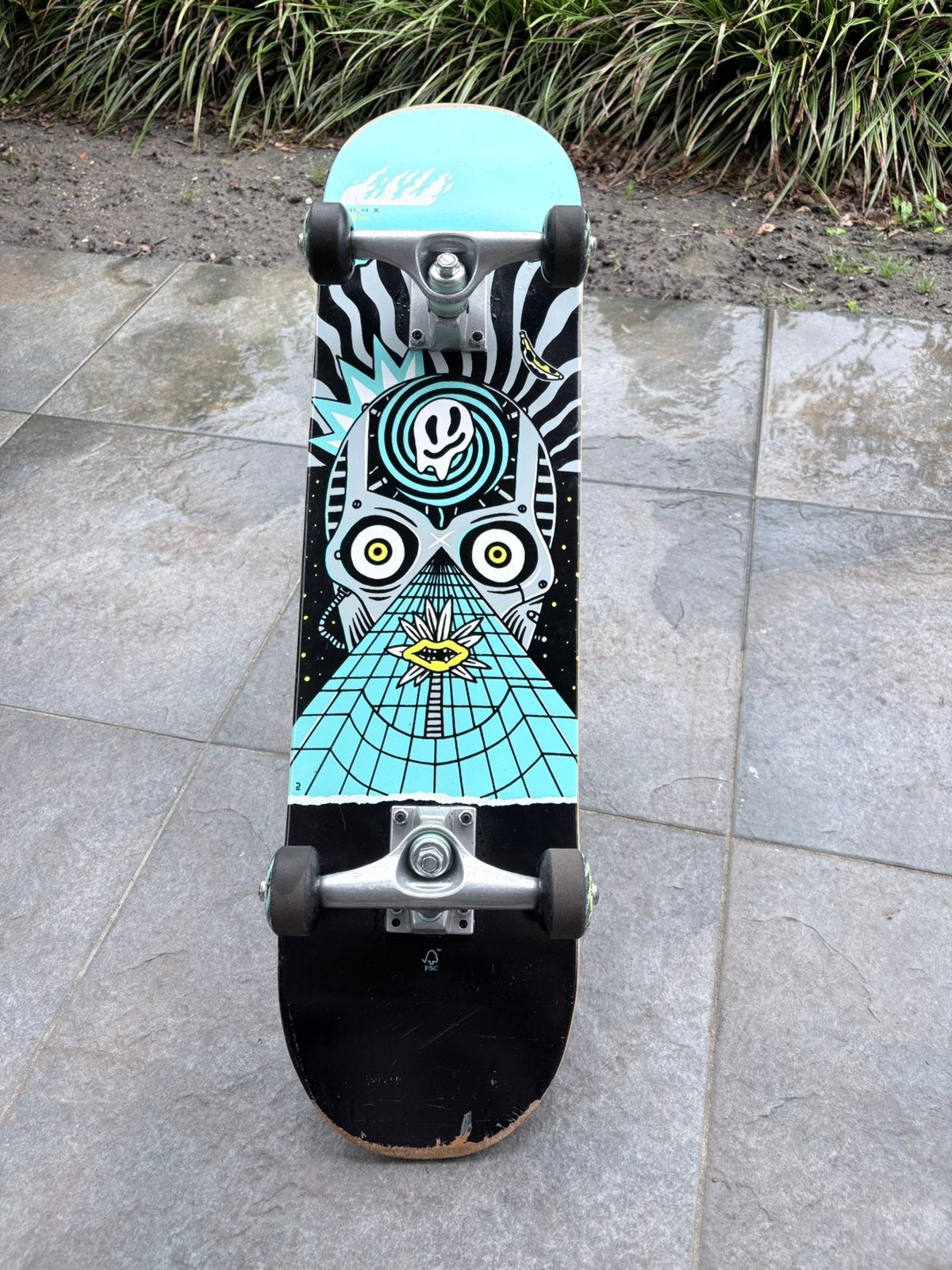 Decathlon houten skateboard, Gebruikt, Decathlon, Decathlon, Skateboard