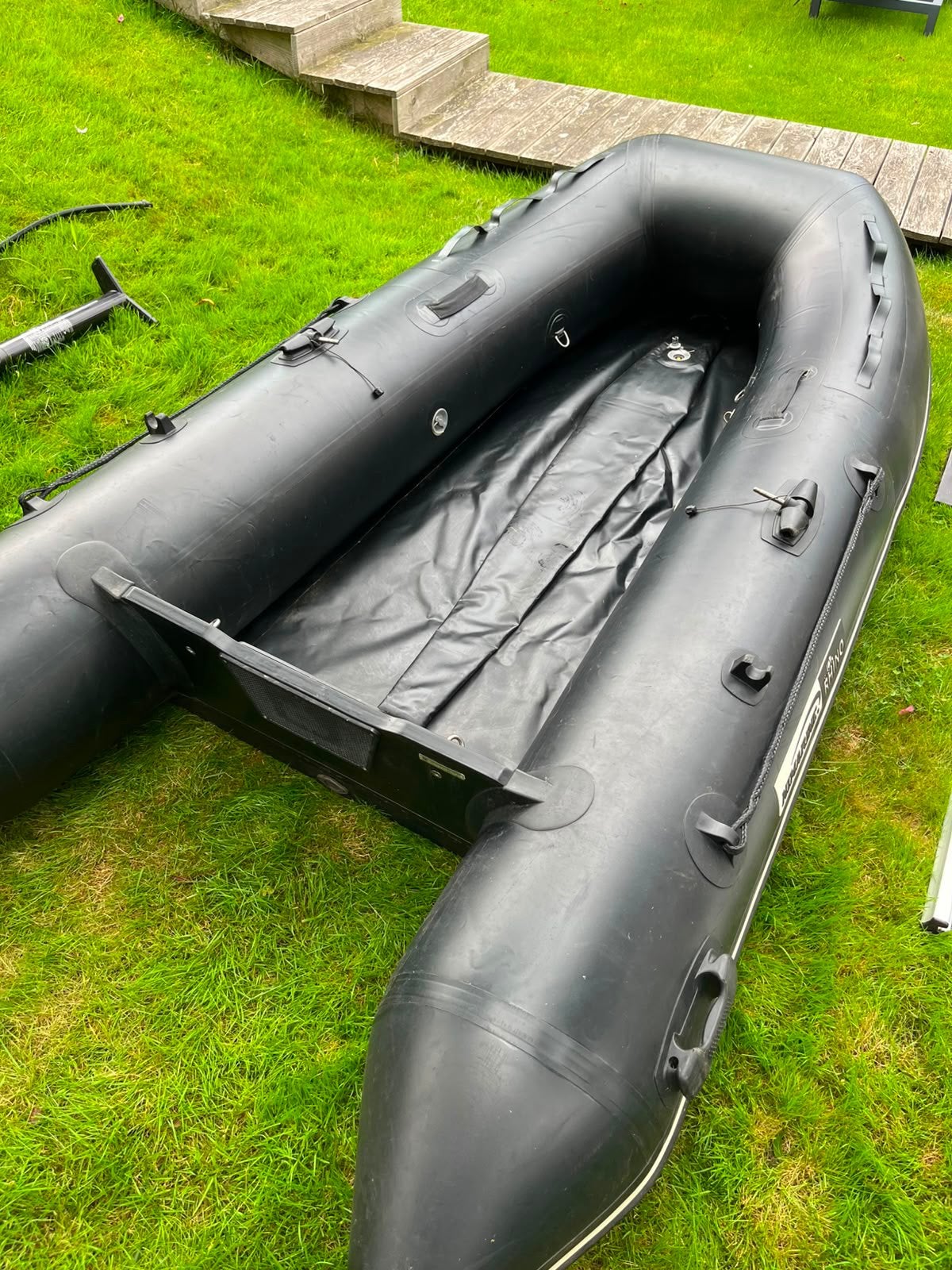 Nimarine rhino 290 + 6pk tohatsu motor rubberboot, Watersport en Boten, Rubberboten, Ophalen, Zo goed als nieuw, Peddels, Nimarine
