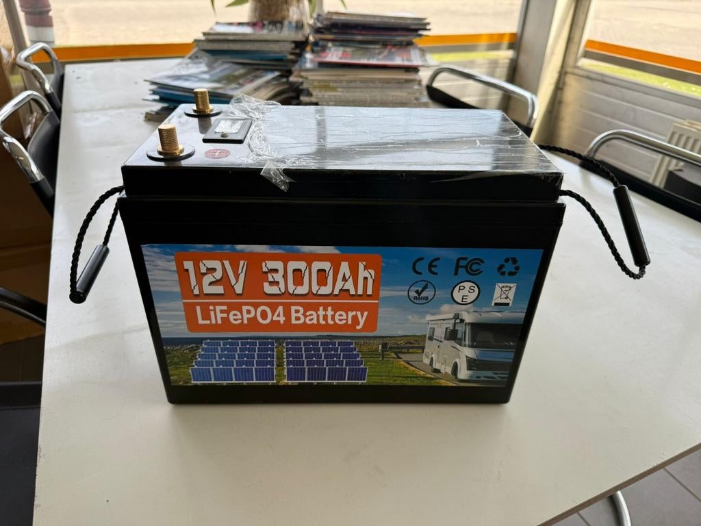 LiFePO4 Accu 12V 300Ah met 5 jaar garantie, Ophalen of Verzenden