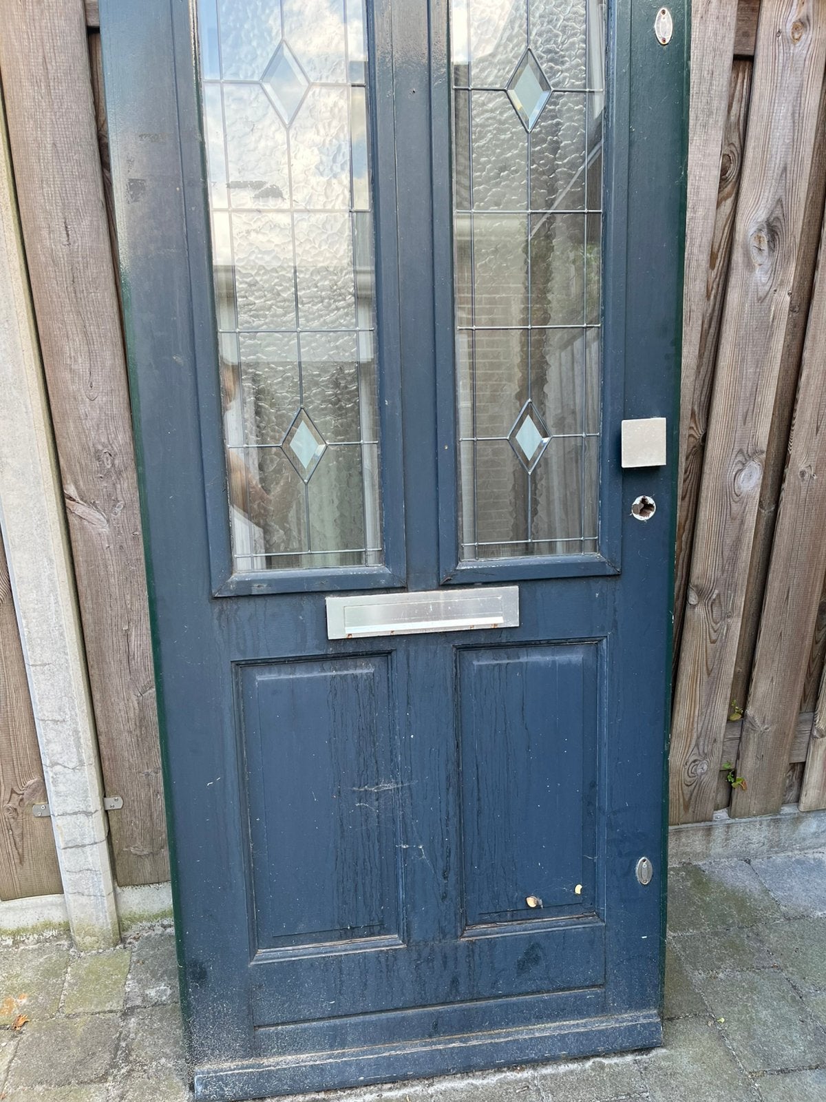 Voordeur., Ophalen, Gebruikt, 80 tot 100 cm, Buitendeur