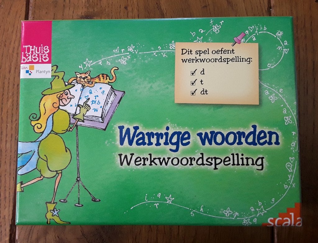 Warrige woorden - werkwoordspelling (Scala) - nieuw, Ophalen of Verzenden, Nieuw, Taal en Lezen