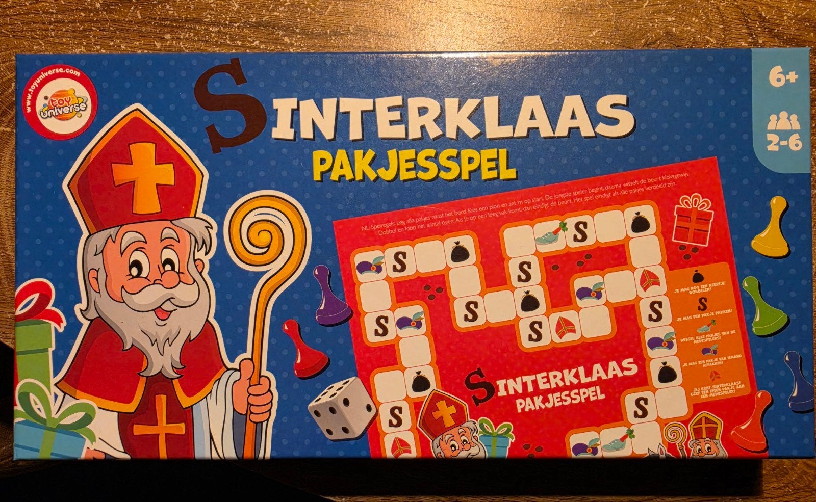Sinterklaas Pakjesspel - nieuw, Ophalen of Verzenden, Nieuw, Toy Universe