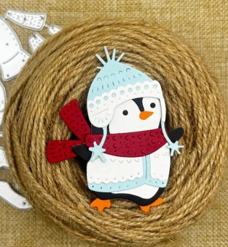 Nieuw  Snijmal Pinguïn/ kerst, Ophalen of Verzenden, Nieuw, Kerst, Pons of Mal