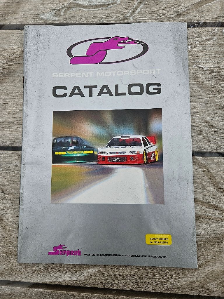 Vintage RC catalogi, Gebruikt, Ophalen of Verzenden, Onderdeel, Nitro