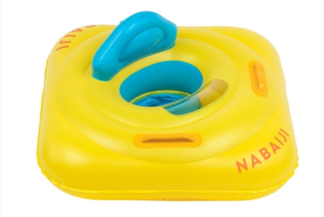 Nabaiji Baby Zwemband - Geel/Blauw, Ophalen of Verzenden, Zo goed als nieuw