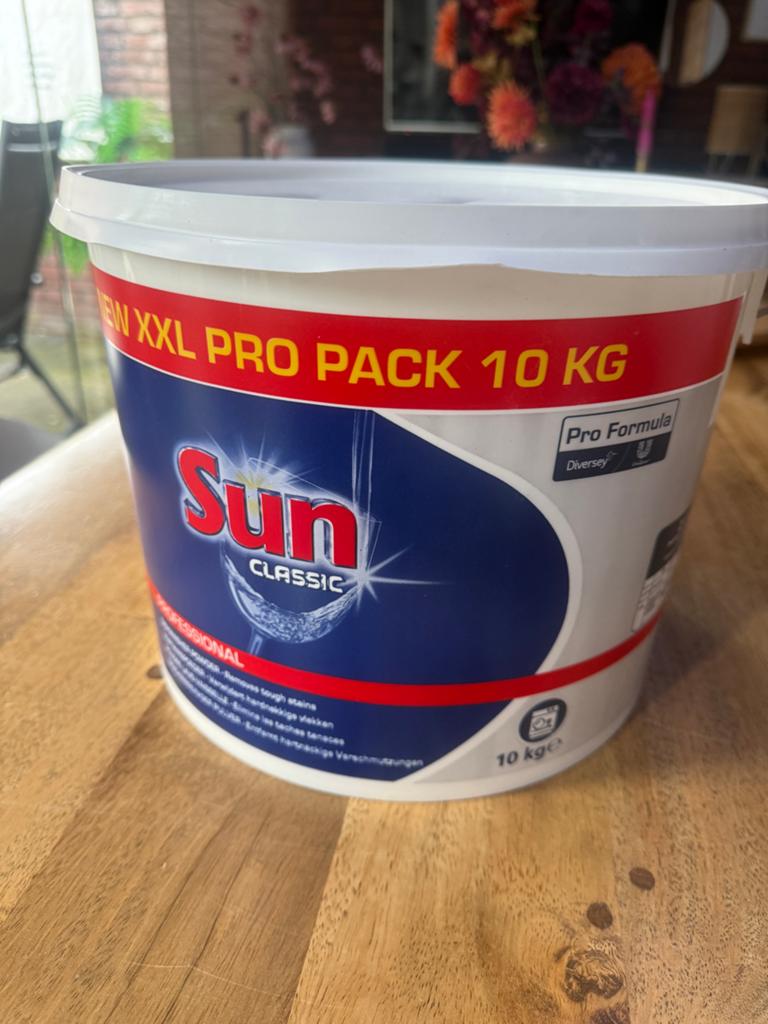 Sun Classic Professional Vaatwaspoeder 10 KG, Ophalen of Verzenden, Nieuw, 60 cm of meer