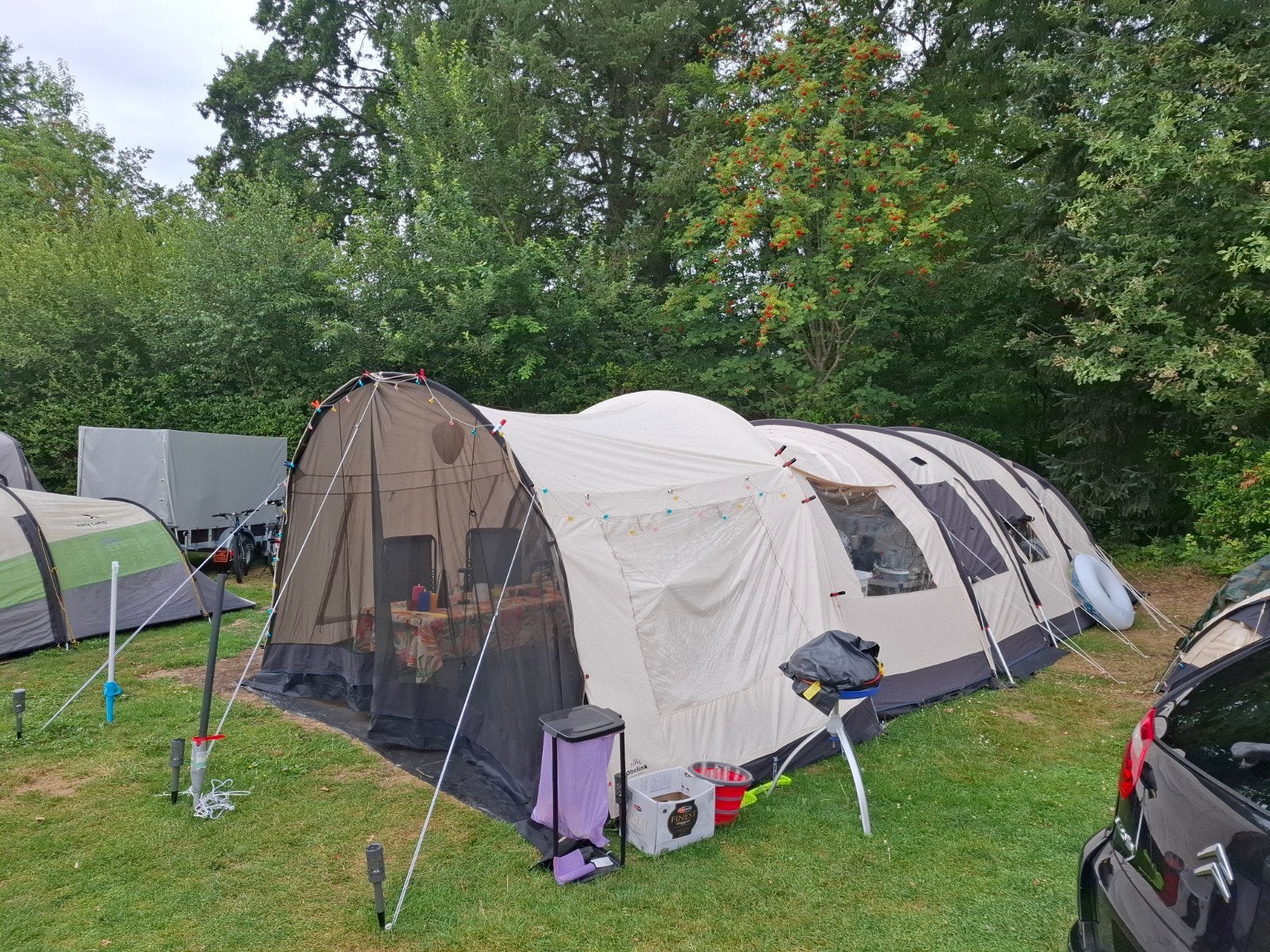 Obelink Familia 6 tent - Ruime gezinstent, Caravans en Kamperen, Tenten, Ophalen, Gebruikt
