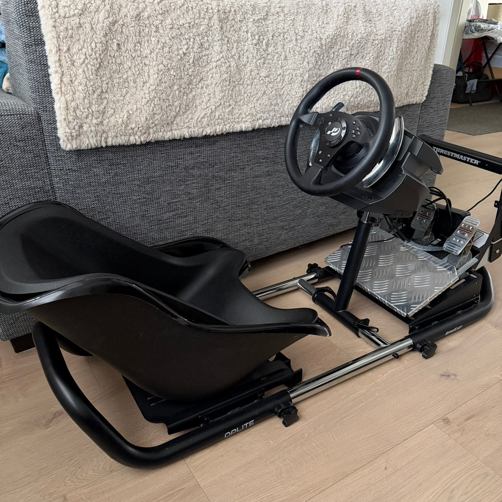 Thrustmaster T500 + T3PA + nitrokart, Ophalen, Zo goed als nieuw, Controller, PlayStation 4