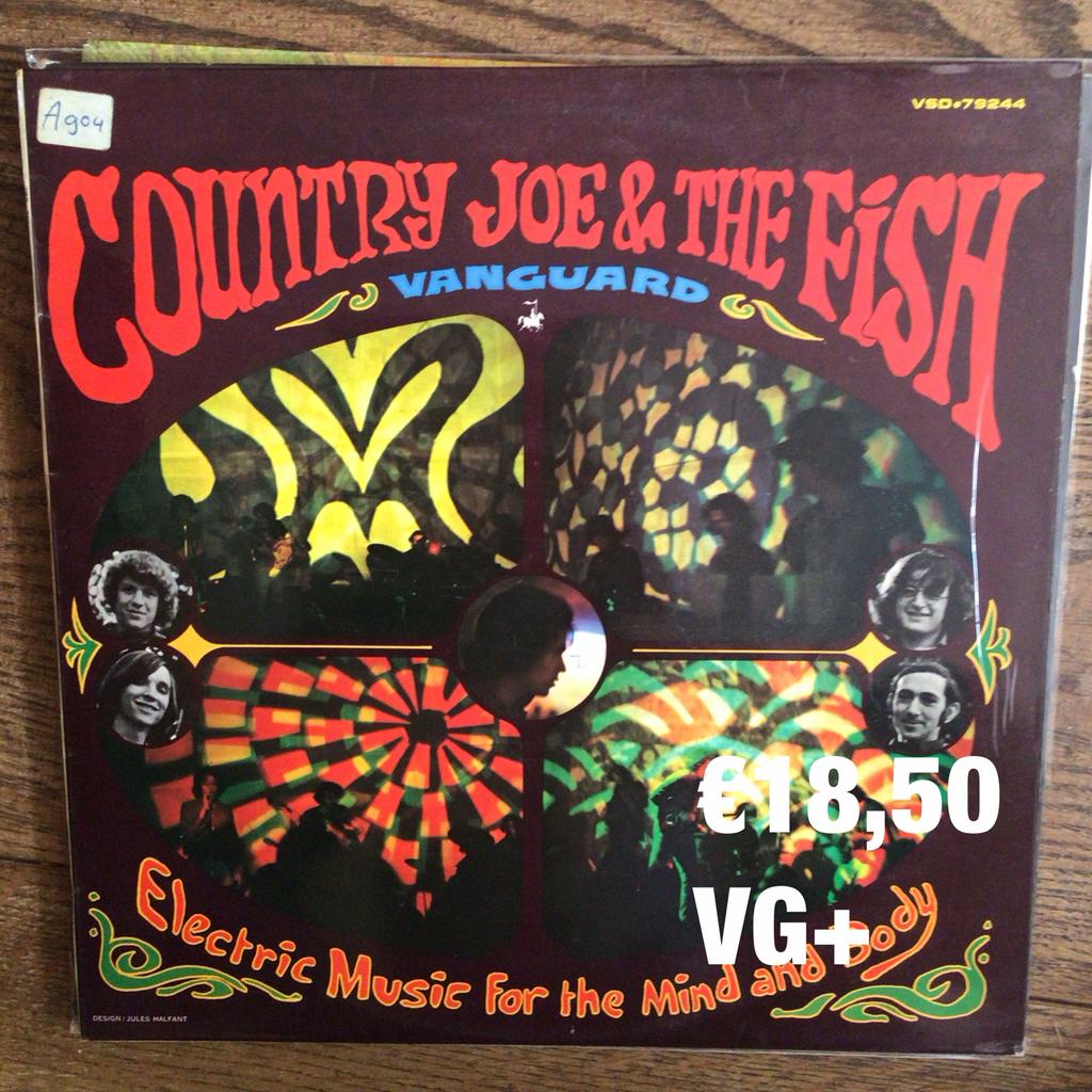 Country Joe & Fish- electric music for the mind and body, Ophalen, Gebruikt, 1970 - 1979, Overige genres