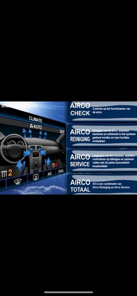 Airco service alle auto’s mogelijk, Overige werkzaamheden