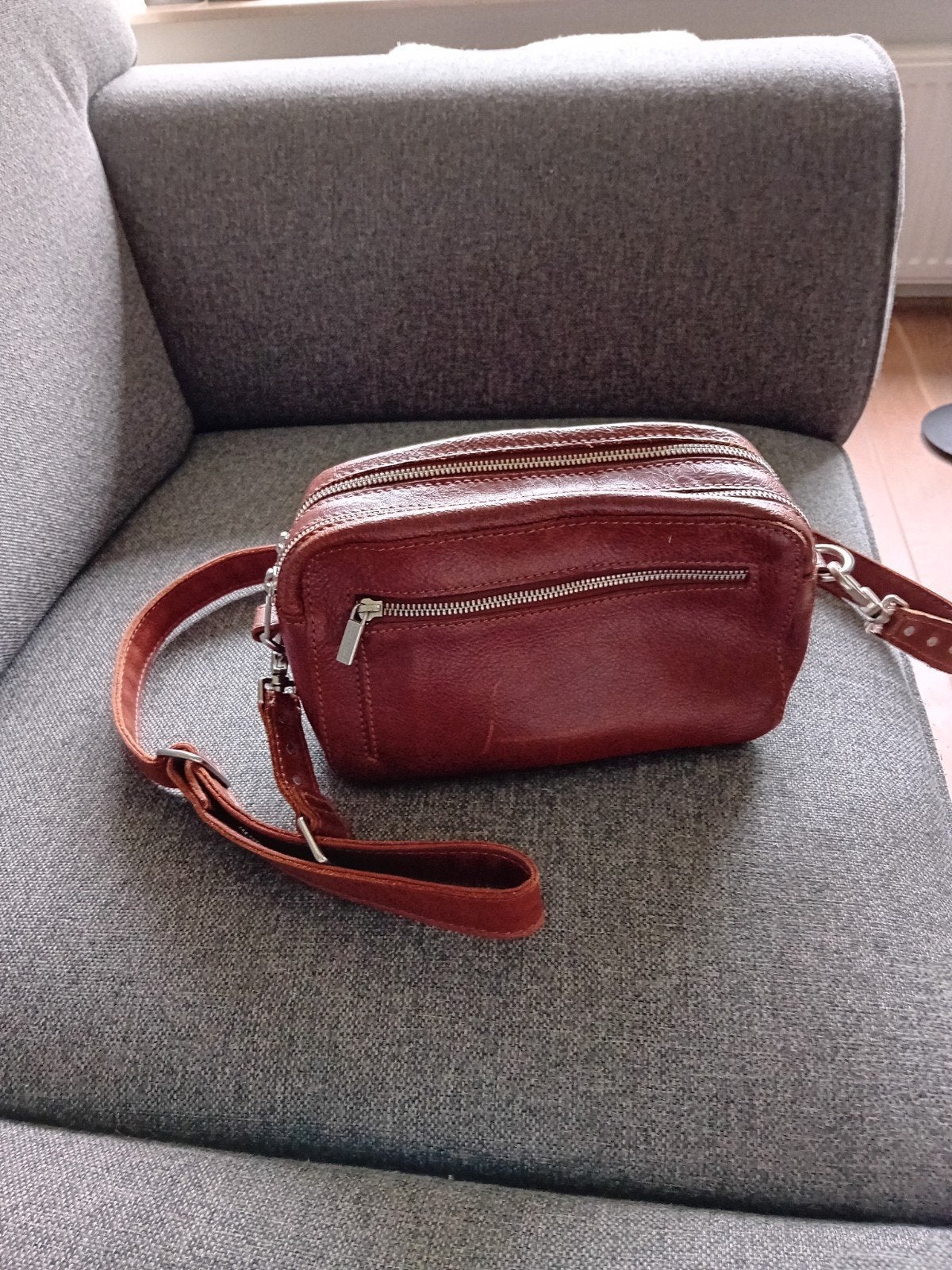 Crossbody tas van Cowboysbag, Ophalen of Verzenden, Zo goed als nieuw, Leer